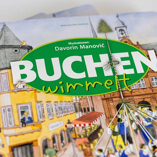 Buchen wimmelt. Das Buchener Wimmelbuch